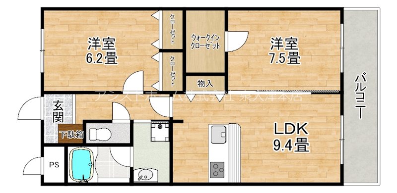 ベルナードサーモス 間取り