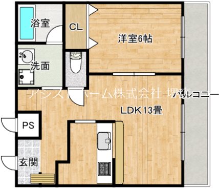 シティーコート熊野町 間取り