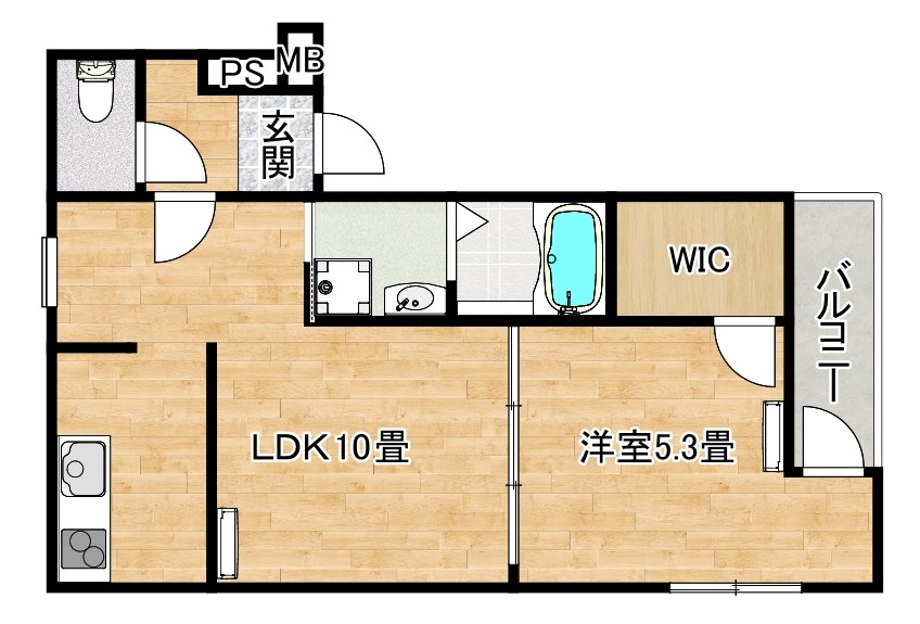 フジパレス堺北庄町 間取り