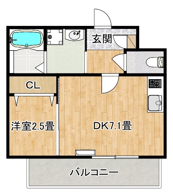 大浜北町シーエムシズ 間取り