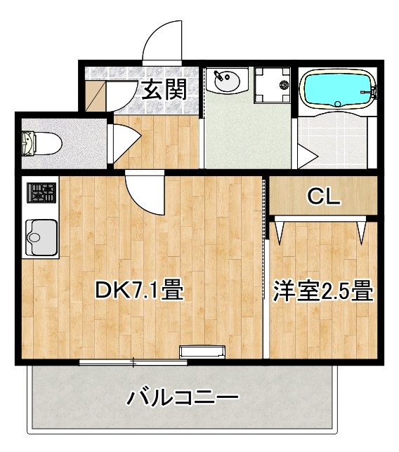 大浜北町シーエムシズ 間取り