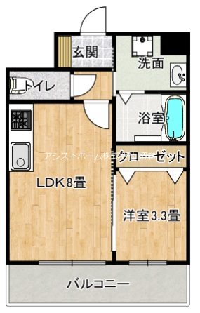 スプランディッド堺東 間取り