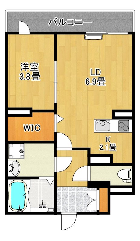 サザンクレスト高師浜 間取り