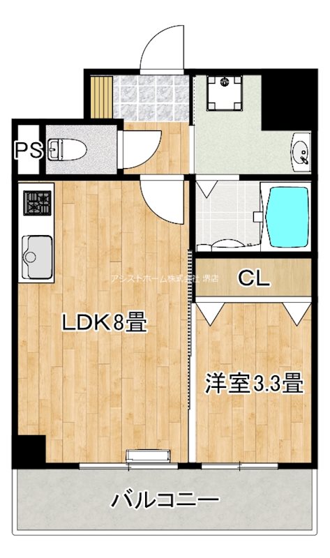 スプランディッド堺東 間取り
