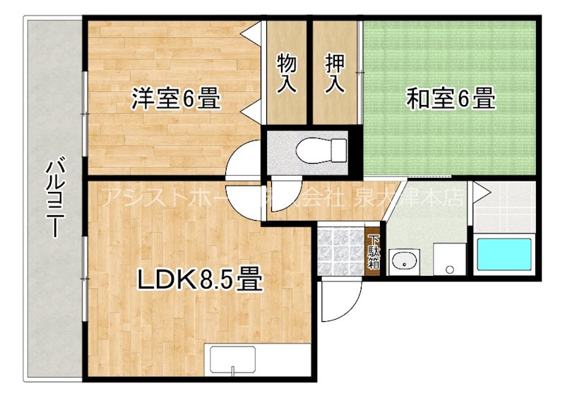 パークハウス 壱番館 間取り