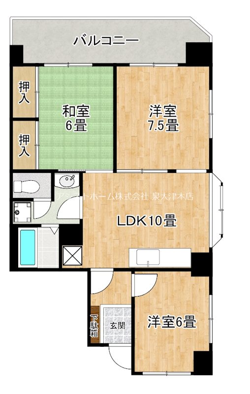シルフィード東助松 間取り