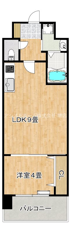 レクシア堺東 間取り
