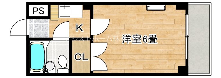 サワーハイツ北庄町  間取り
