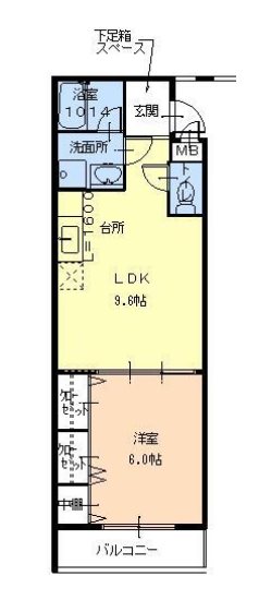 コリーヌ池上 間取り