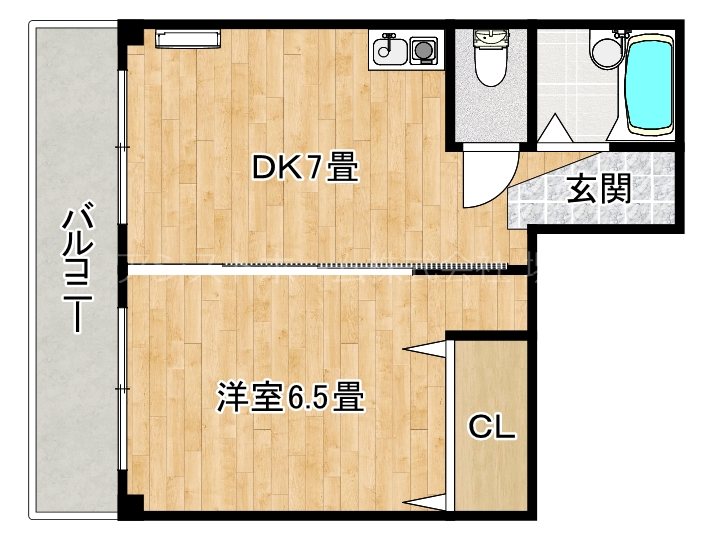 ヴィラ三国 間取り