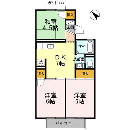 エミネントセジュール 間取り