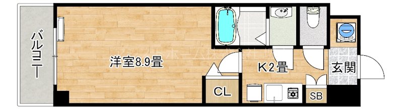 ナジック香ヶ丘マンション 間取り