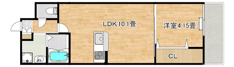 FREEDOMresidence堺大小路 間取り