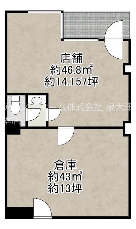 シャルマンコーポ松ノ浜 間取り