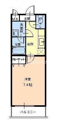 フジパレス愛泉 間取り