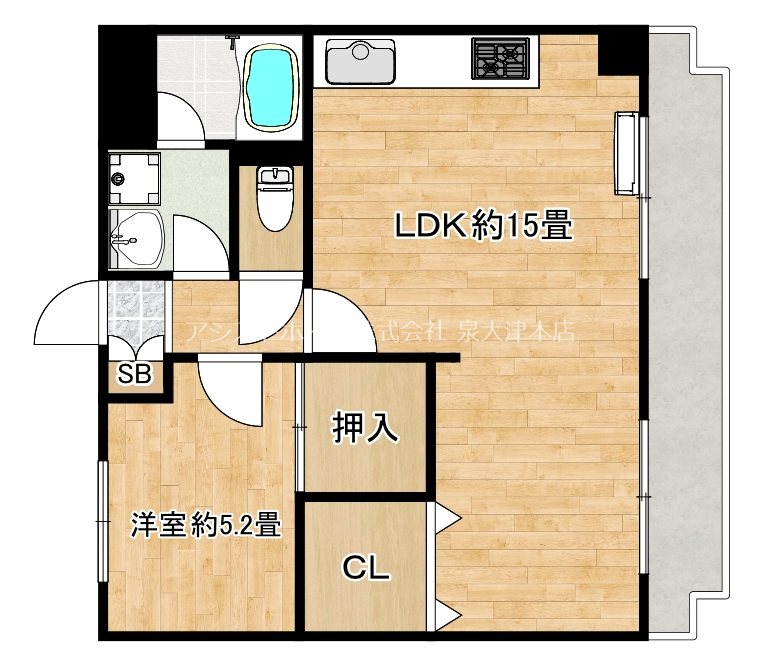 ビーチマンションⅡ 間取り