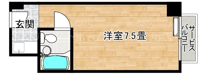 ステュディオ堺フェニックス 間取り