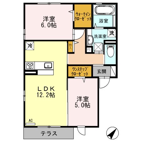 アオーラ　ヌエボⅠ 間取り