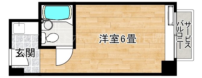 ステュディオ堺フェニックス 間取り