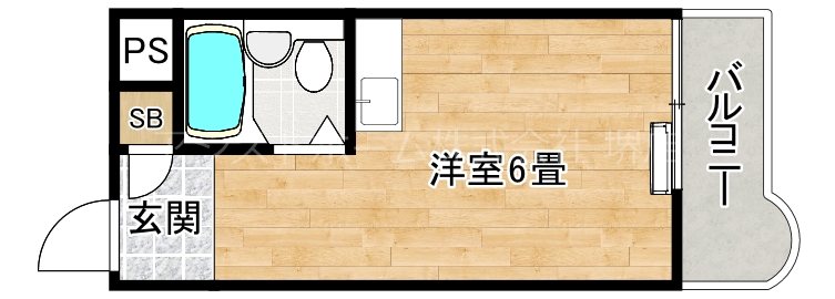朝日プラザ堺東  間取り