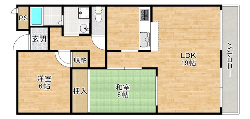 ブエナビスタ和泉中央 間取り