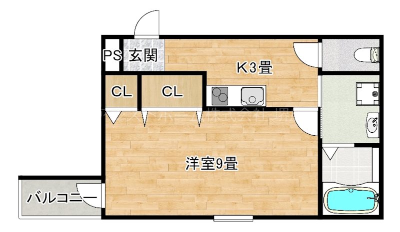 サンシーブル三国ヶ丘 間取り