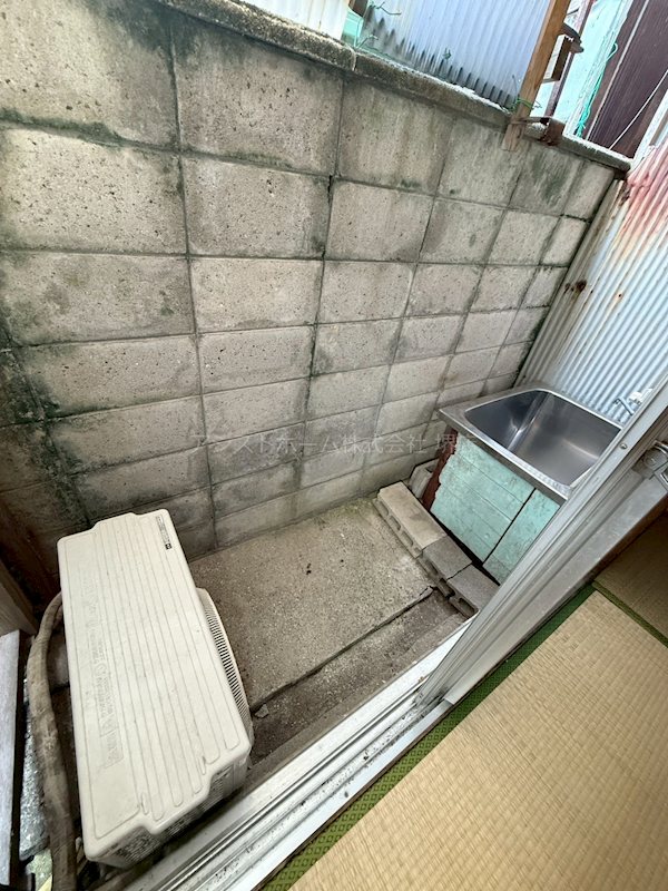 浜寺石津コーポ ベランダ