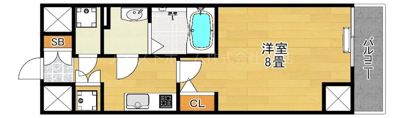 フォレストインサイド鳳 間取り