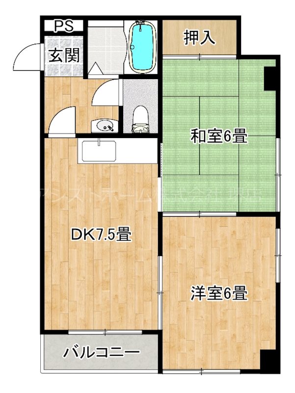 エクセレント堺 間取り