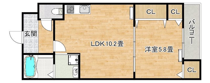 プライムメゾン・ソレイユ 間取り