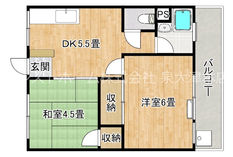 オリーブハイツ 間取り
