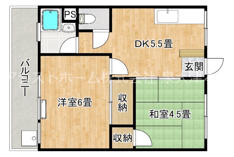オリーブハイツ 間取り