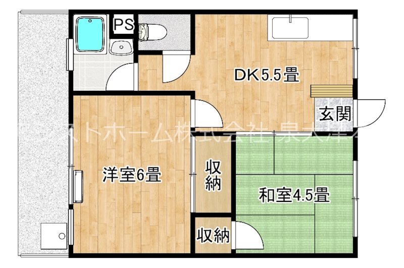 オリーブハイツ 間取り