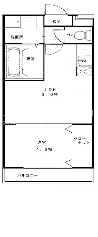 モンサント田中町 間取り