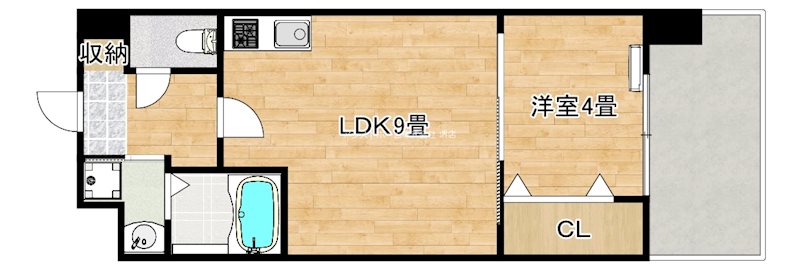 レクシア堺東     間取り