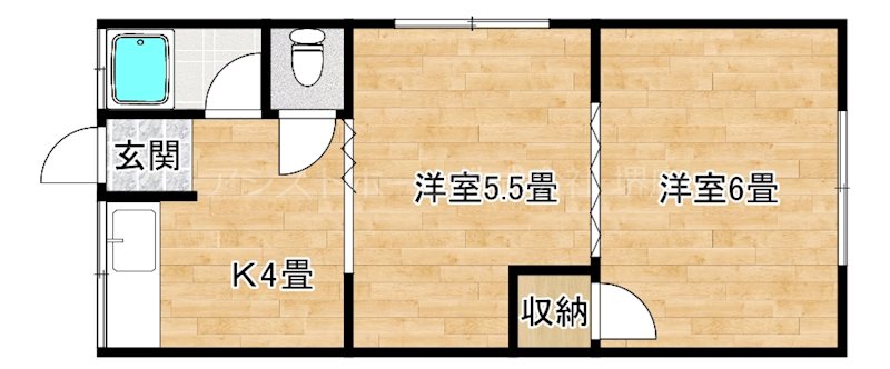 よつばハイツ大浜 間取り