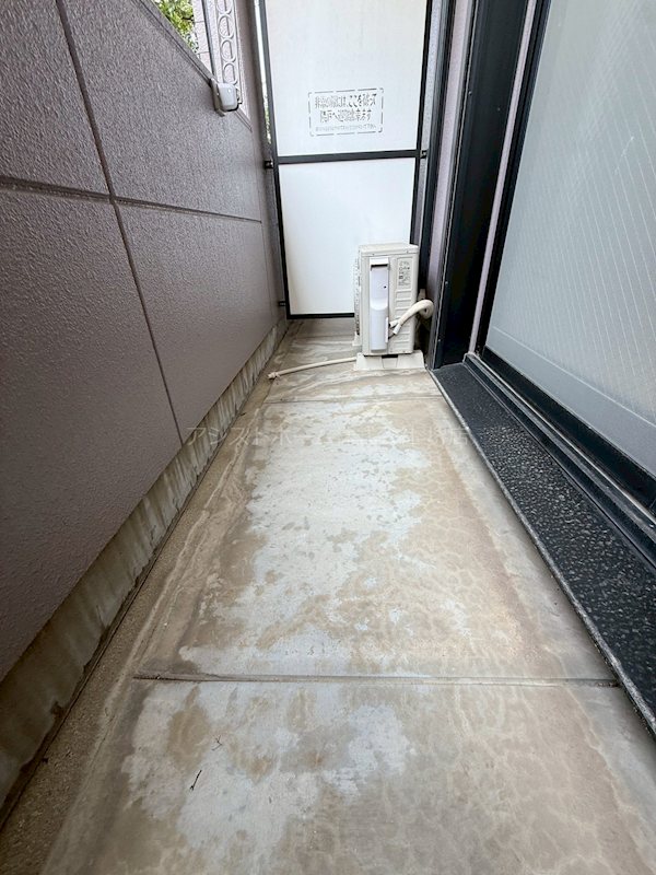 梅町マンション ベランダ