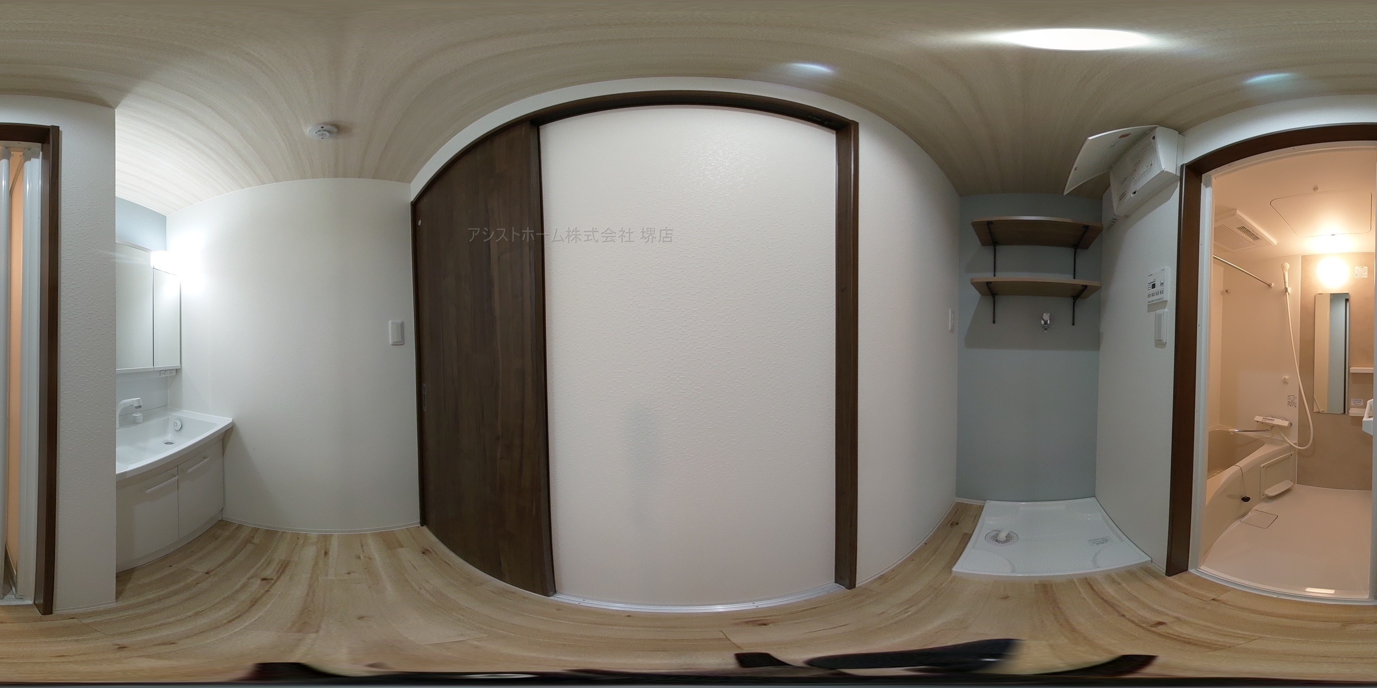 大浜北町シーエムシズ 洗面所