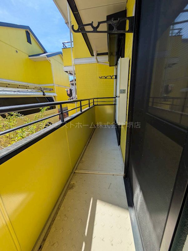 フレンドコーポB棟 ベランダ