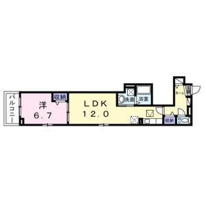 ヒカルサ泉大津条南町 間取り