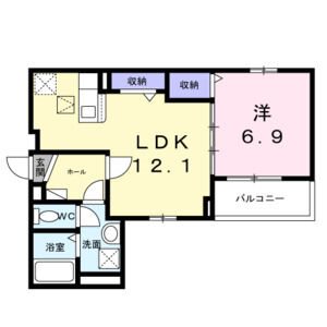ヒカルサ泉大津条南町 間取り