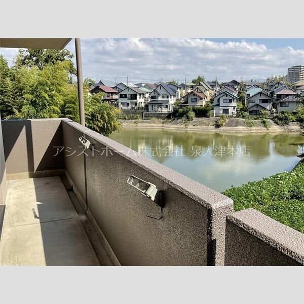 Breeze　court ベランダ