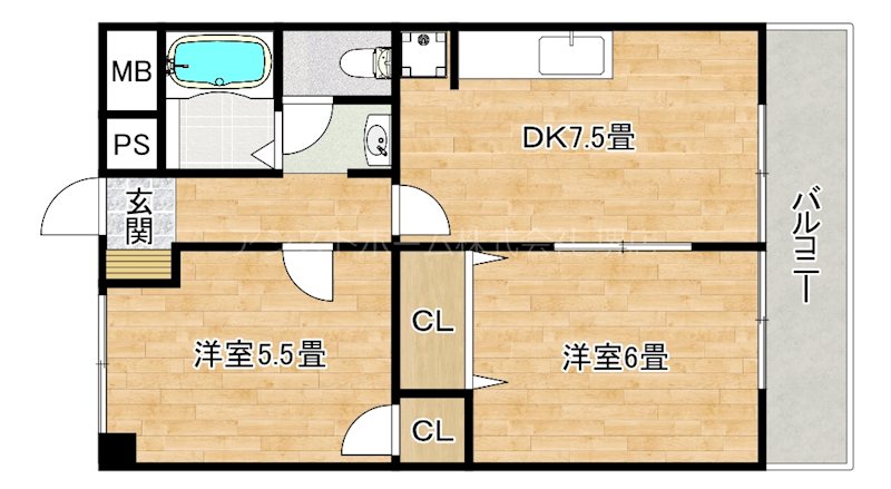 コーポ北川 間取り