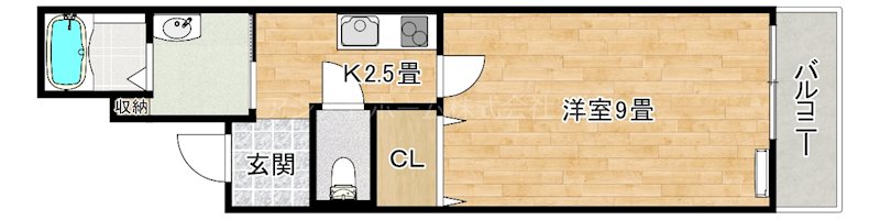フジパレス東三国ヶ丘WEST 間取り