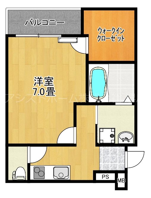 フジパレス堺諏訪森サウス 間取り