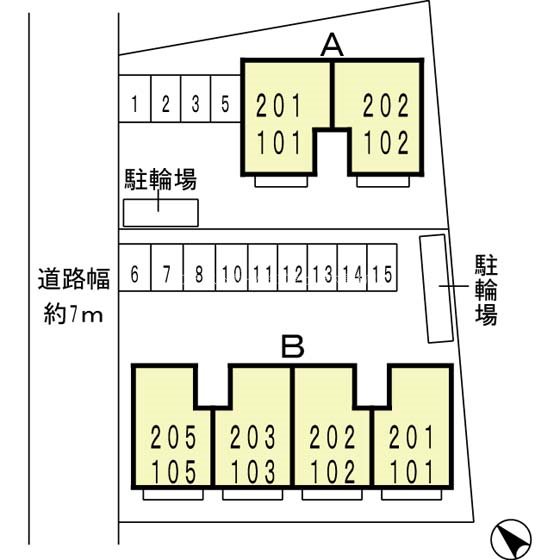 松韻舎 駐車場