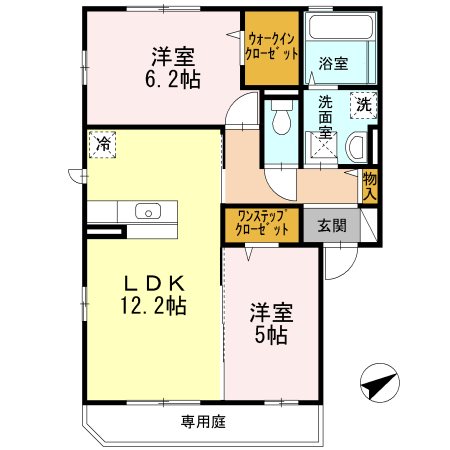 サニーハイツ柳田 間取り