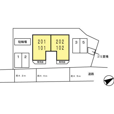 サニーハイツ柳田 駐車場