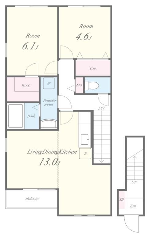 セピアコート(福岡) 間取り図