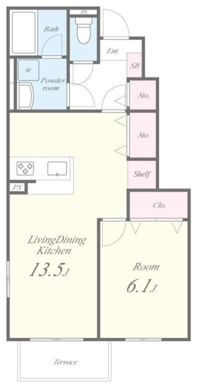 マノワール ルーエ 間取り図